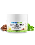 MamaEarth Tea Tree Hair Mask With Tea Tree, Argan & Lemon Oil, 200g For Dandruff & Itchy Scalp